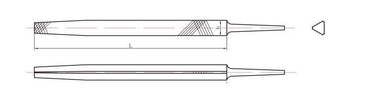 Triangular files