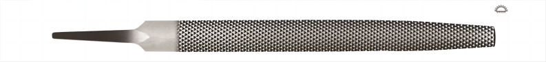Well-regulated half-round wood rasp files