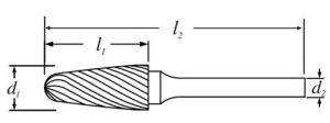 Type F Carbide Rotary Burr File
