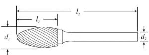 Type H Carbide Rotary Burr File