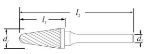 Type L Carbide Rotary Burr File