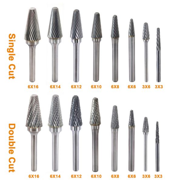 Type L Carbide Rotary Burr File