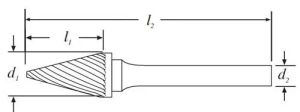 Type M Carbide Rotary Burr File
