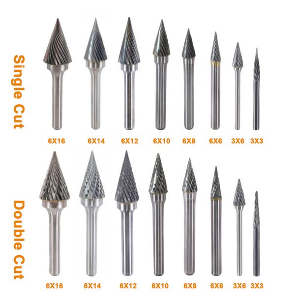 Type M Carbide Rotary Burr File