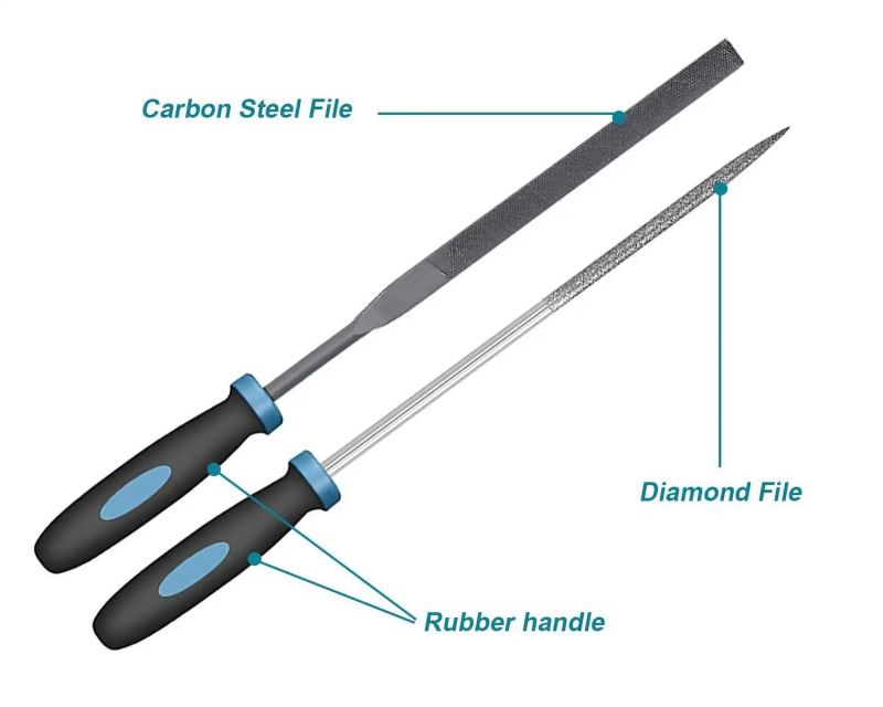 Three square needle file