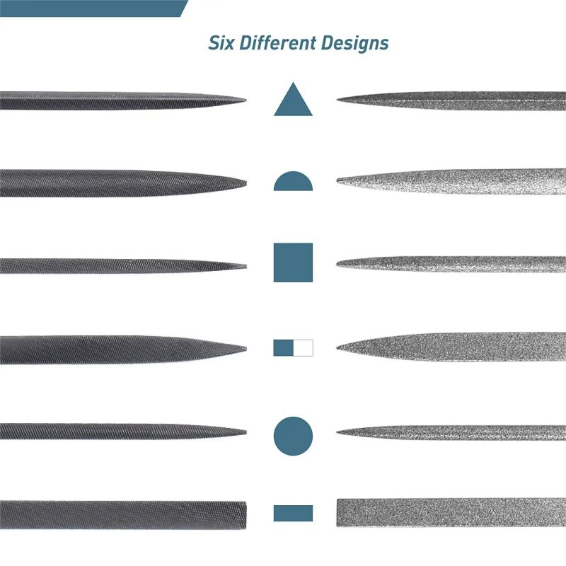 Three square needle file