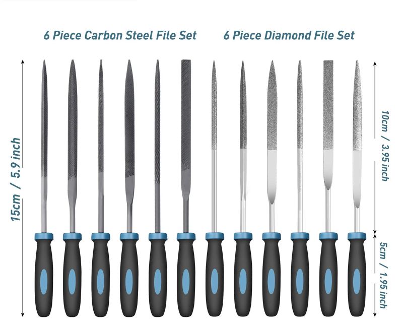 Three square needle file