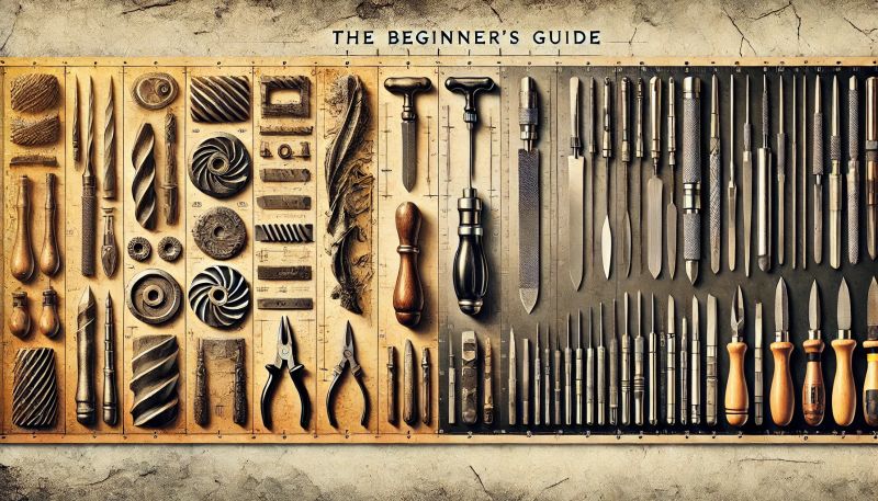 Historical evolution of files from ancient stone rasps to modern precision tools.