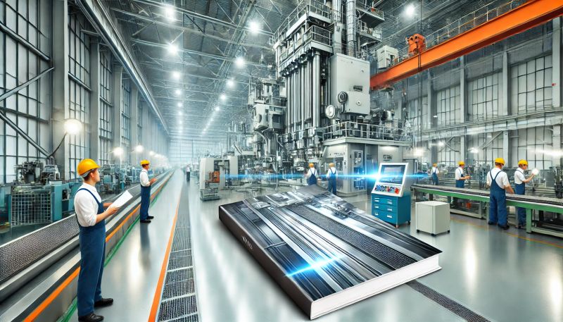 Manufacturing process of metal files