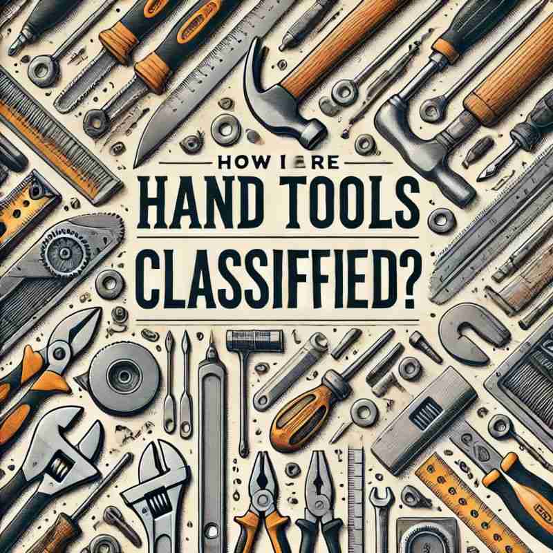 How Are Hand Tools Classified? A Comprehensive Beginner's Guide