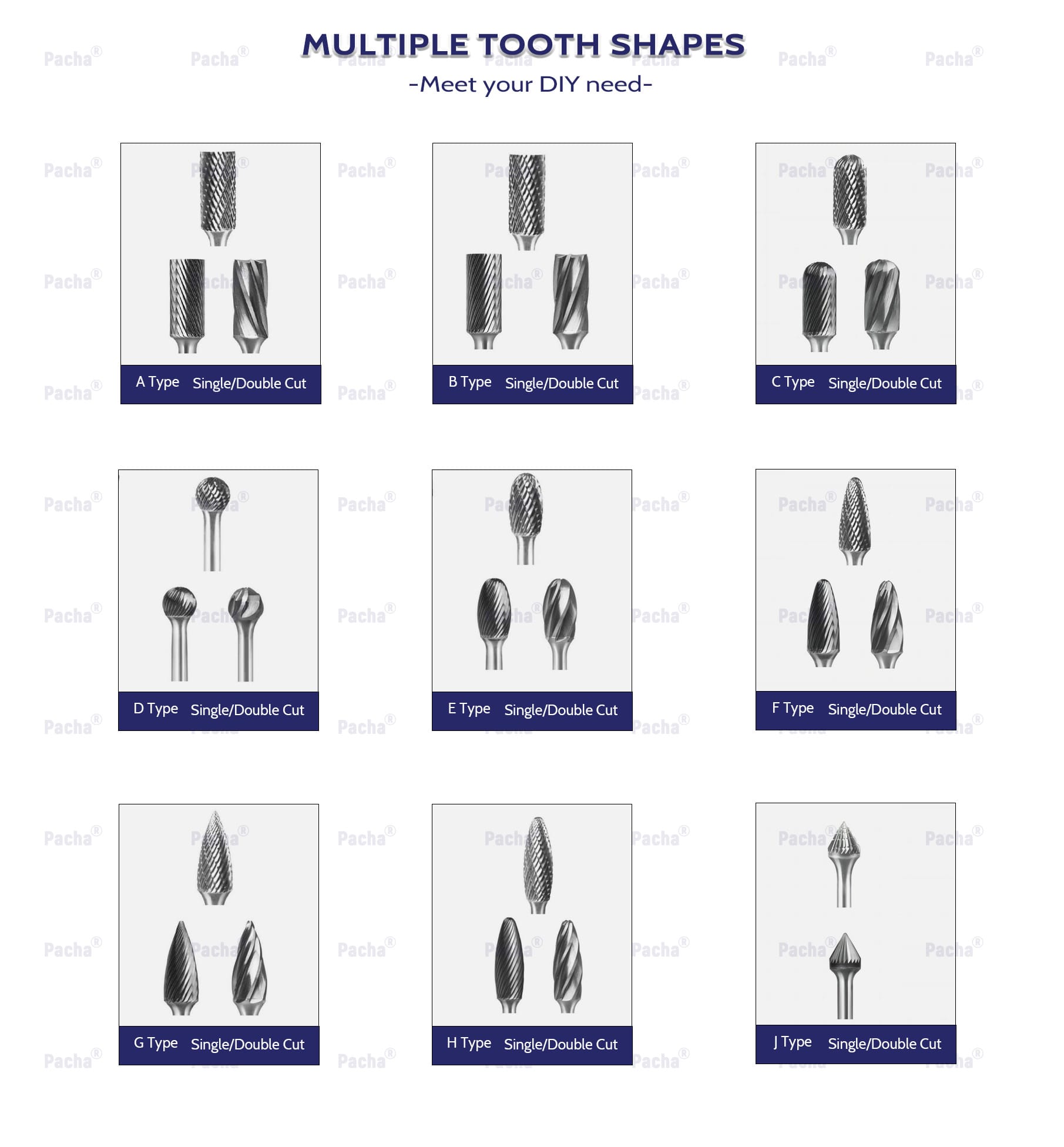 Rotary Burr Set Rotary Burr Set