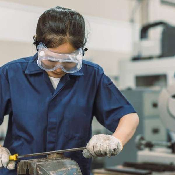 How to Use a Hand File to Remove Metal Burrs