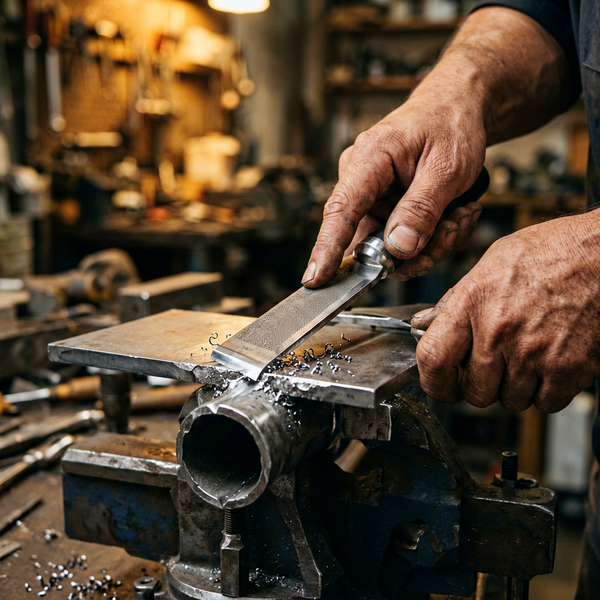 How to Smooth Rough Metal Edges with a File: Complete Step-by-Step Guide